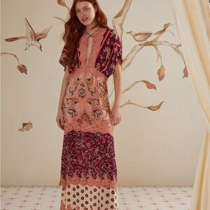 Bohemian Floral Maxi Dress